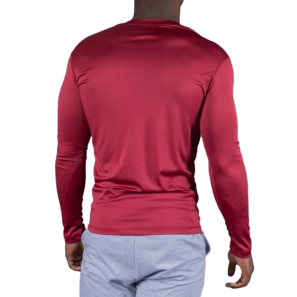 BUZO COMPRESION H -VINOTINTO