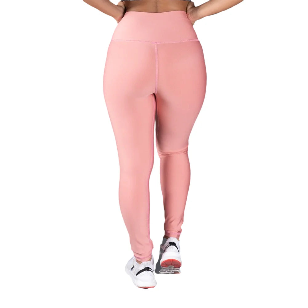 LEGGINS UNICOLOR - ROSA CREPE