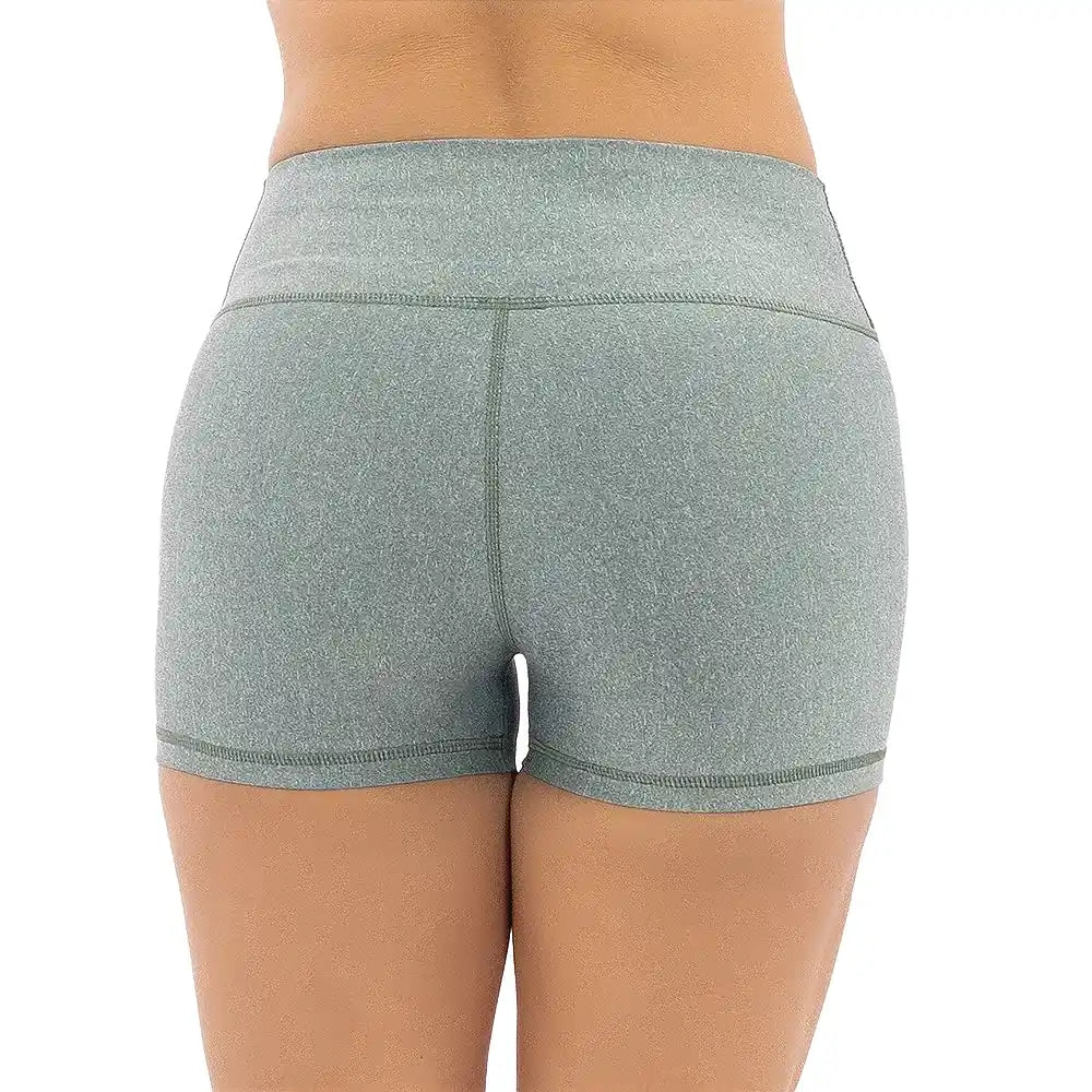 SHORT EXTRACORTO SUPLEX UNICOLOR-VERDE MENTA JASPE OSCURO