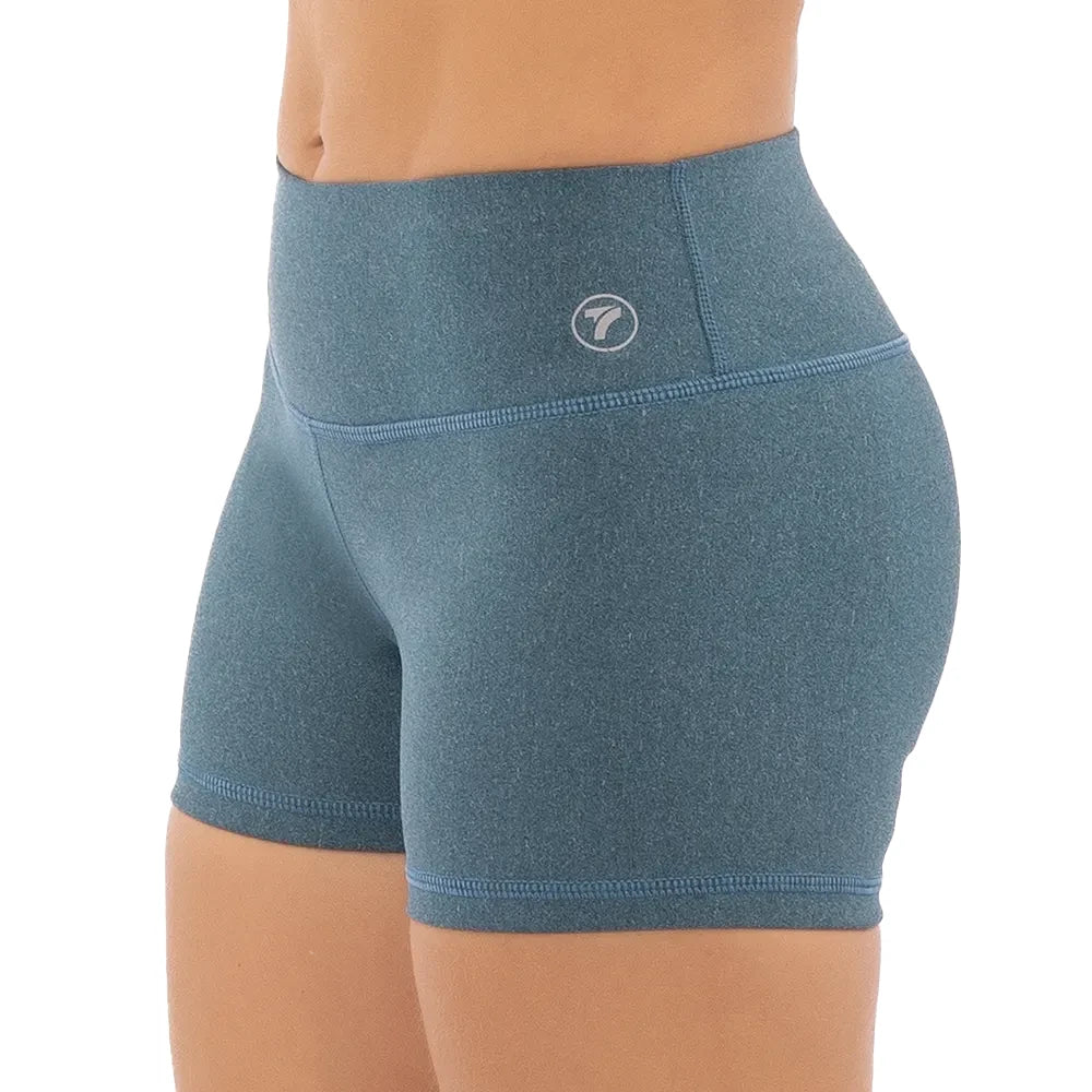 SHORT EXTRACORTO SUPLEX UNICOLOR-VERDE PETROLEO JASPE