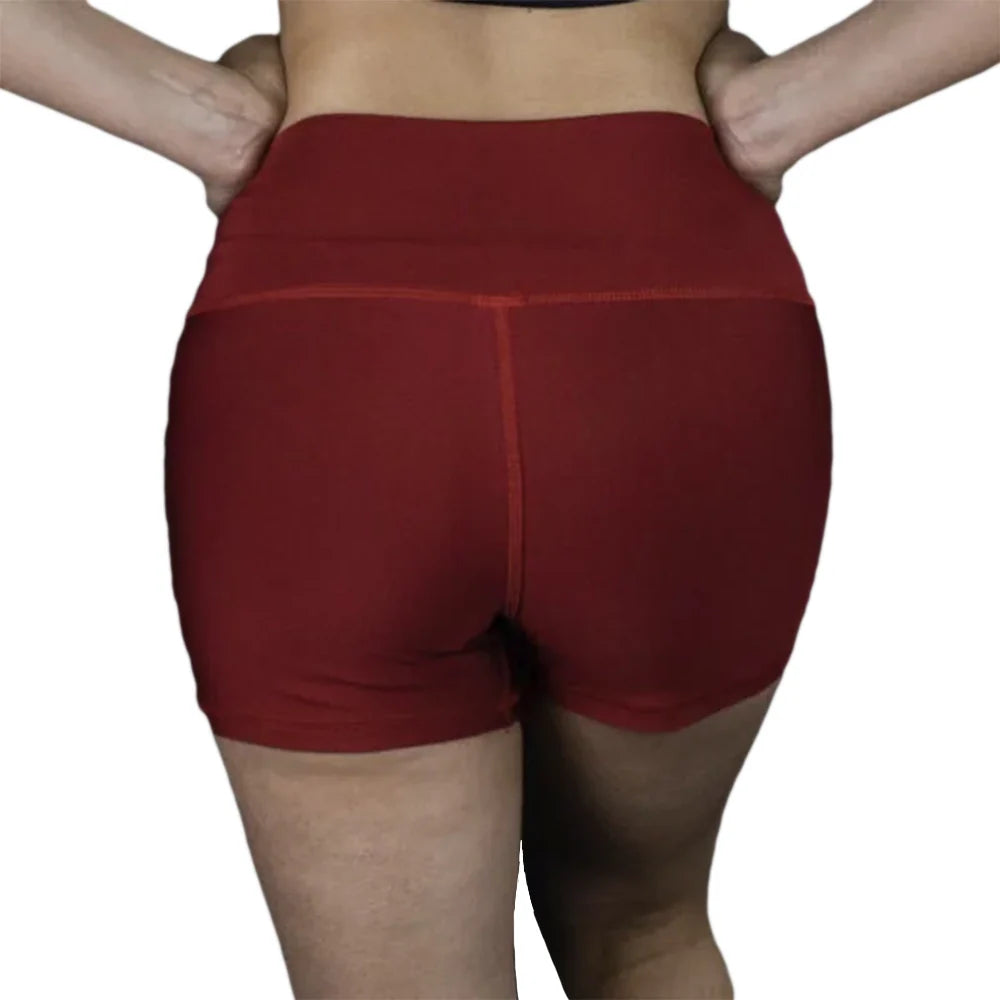 SHORT EXTRACORTO SUPLEX UNICOLOR-TERRACOTA JASPE
