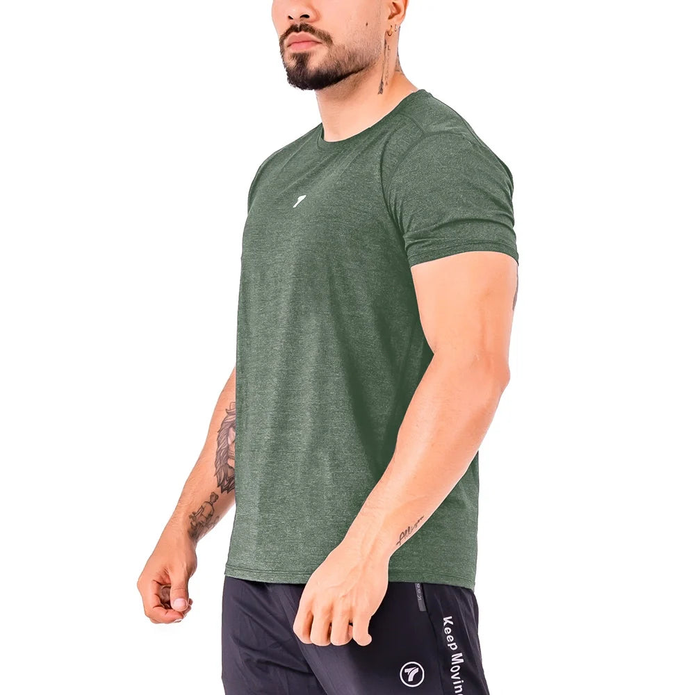CAMISETA COOLDRY - VERDE MILITAR JASPE