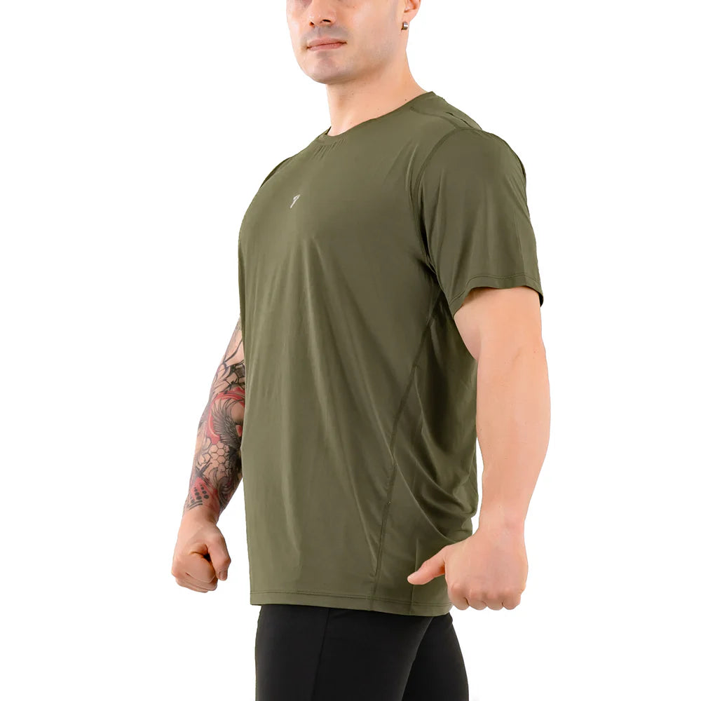 CAMISETA COOLDRY - VERDE OLIVA