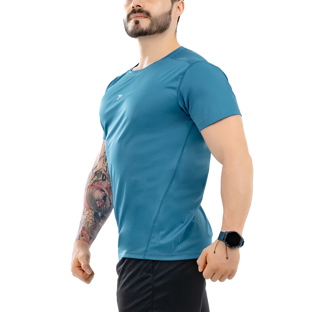 CAMISETA COOLDRY - AZUL PACIFICO