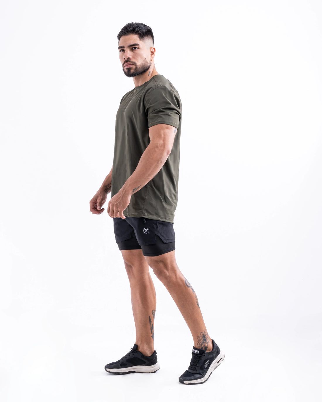 CAMISETA COOLDRY - VERDE MILITAR