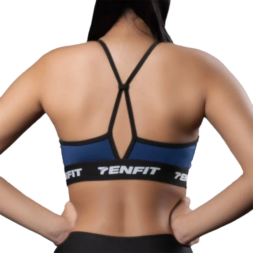 TOP GERALD UNICOLOR-AZUL TURQUI