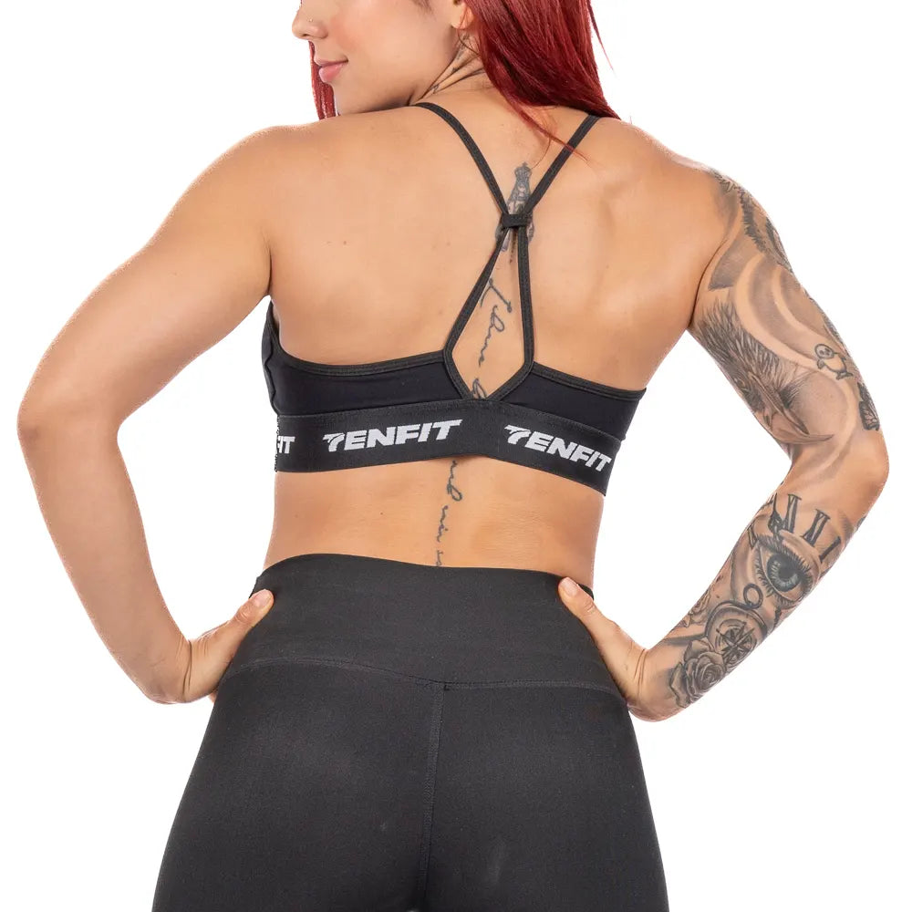 TOP GERALD UNICOLOR-NEGRO