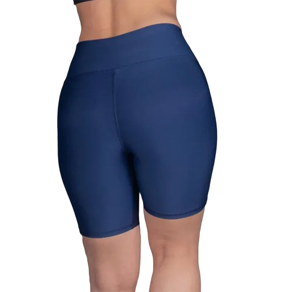 MEDIA PIERNA UNICOLOR-AZUL TURQUI