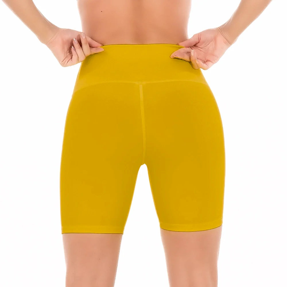 MEDIA PIERNA UNICOLOR-MOSTAZA