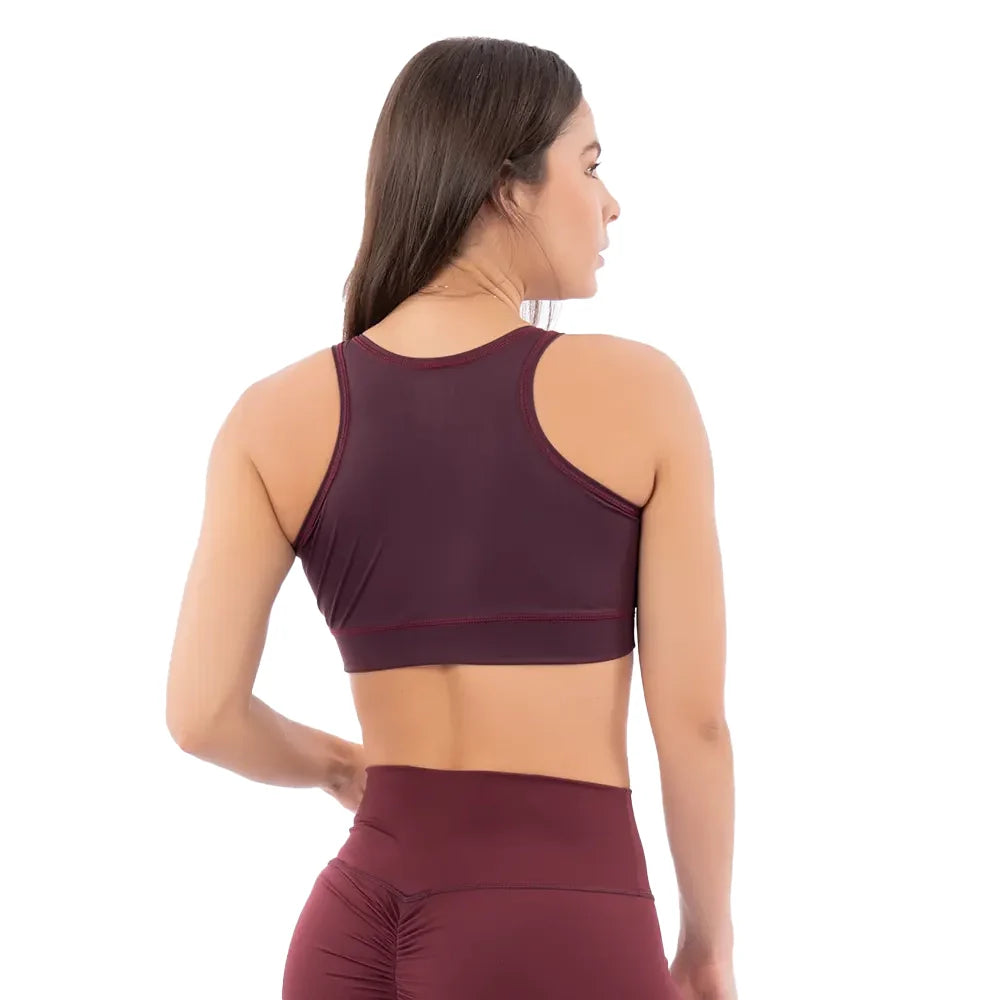 TOP ESQUELETO UNICOLOR-UVA