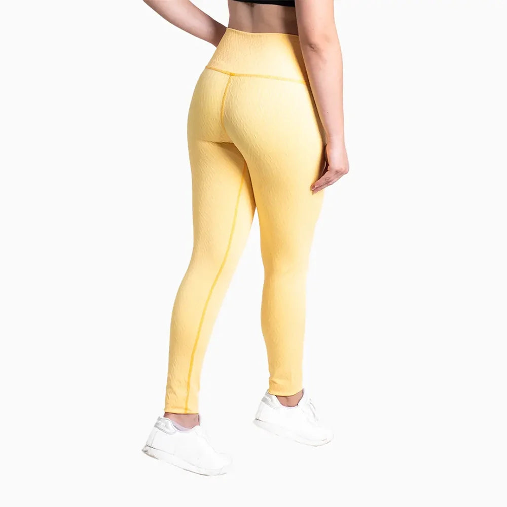 LEGGINS JACQUARD-AMARILLO