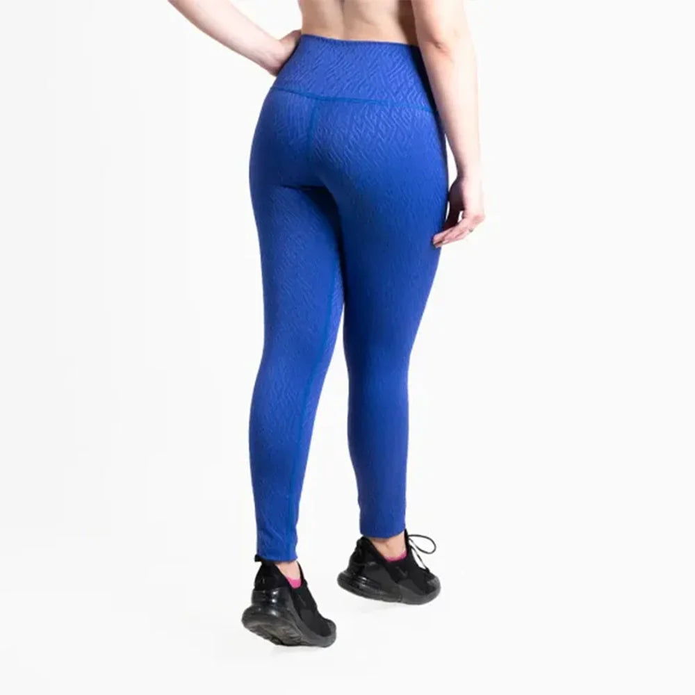 LEGGINS JACQUARD-AZUL REY