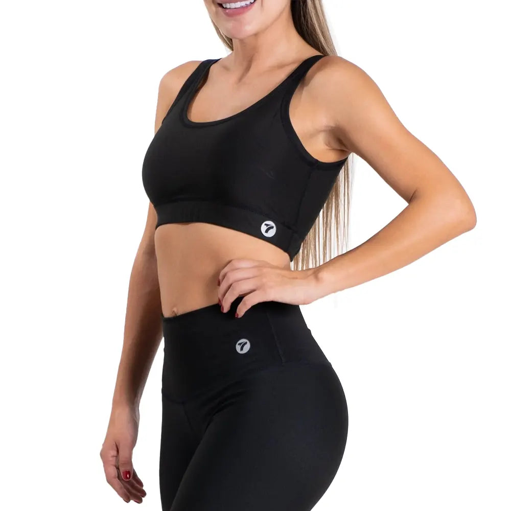 TOP BASICO UNICOLOR-NEGRO