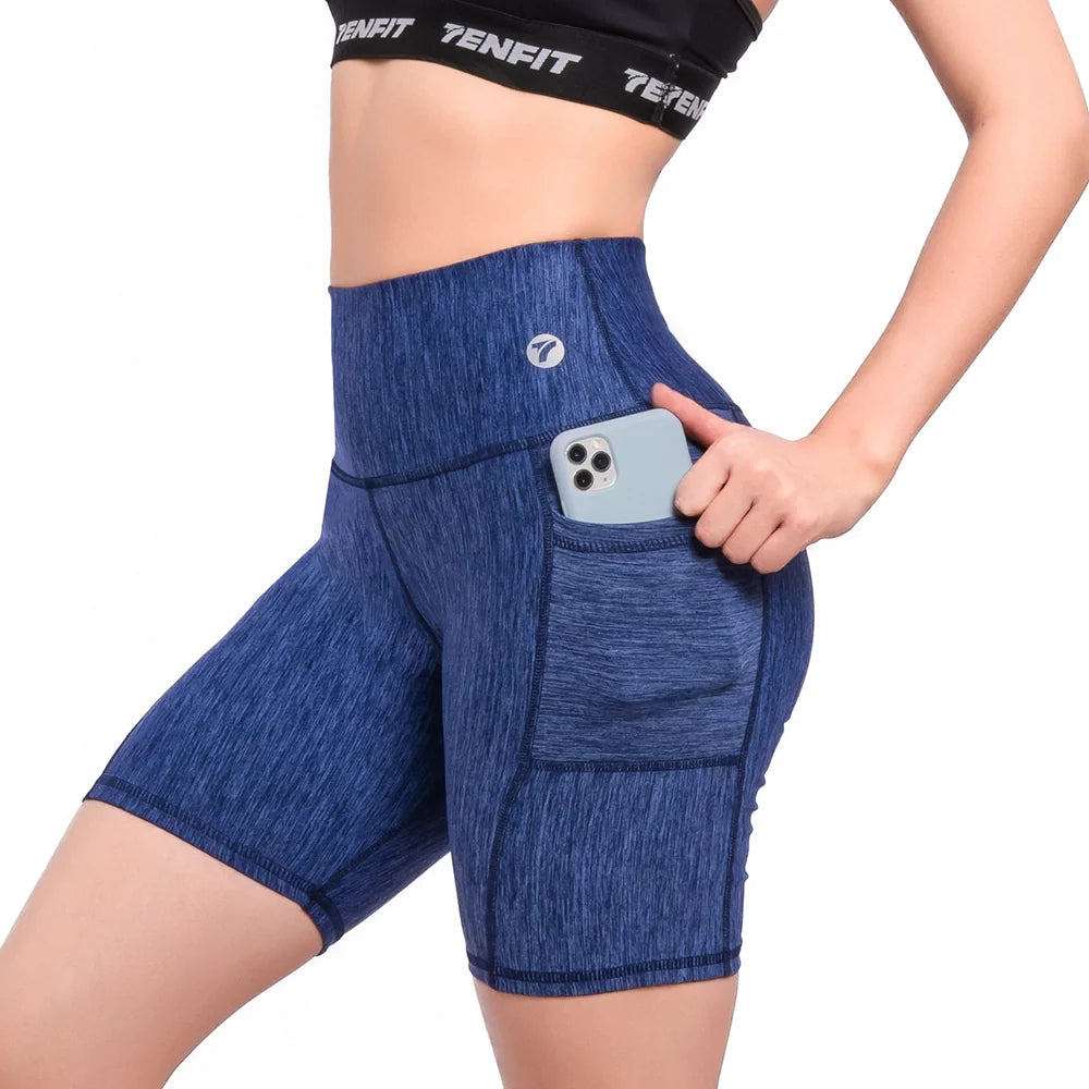 MEDIA PIERNA BOLSILLO CLASIC - AZUL REY JASPE