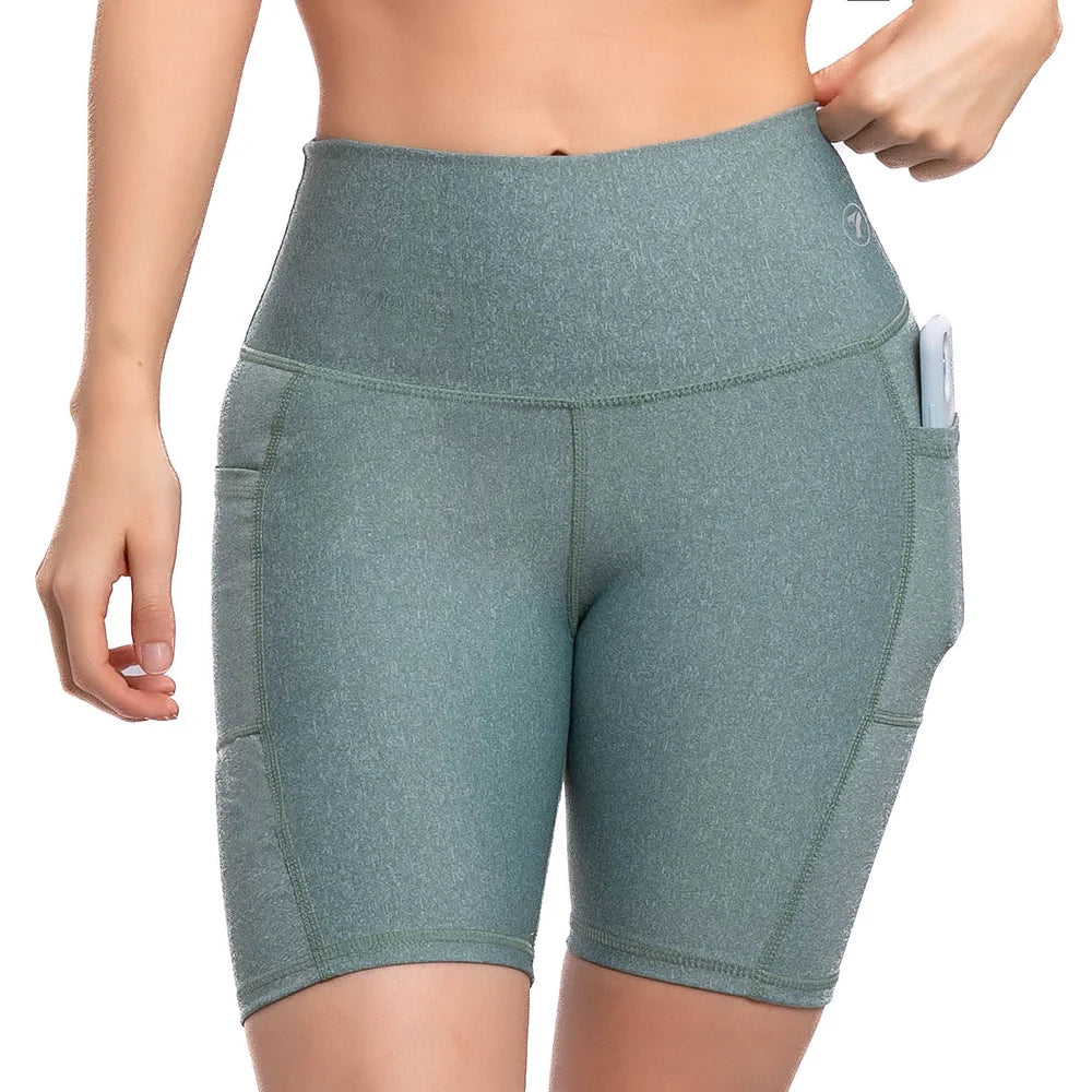 MEDIA PIERNA BOLSILLO CLASIC - VERDE MENTA JASPE OSC