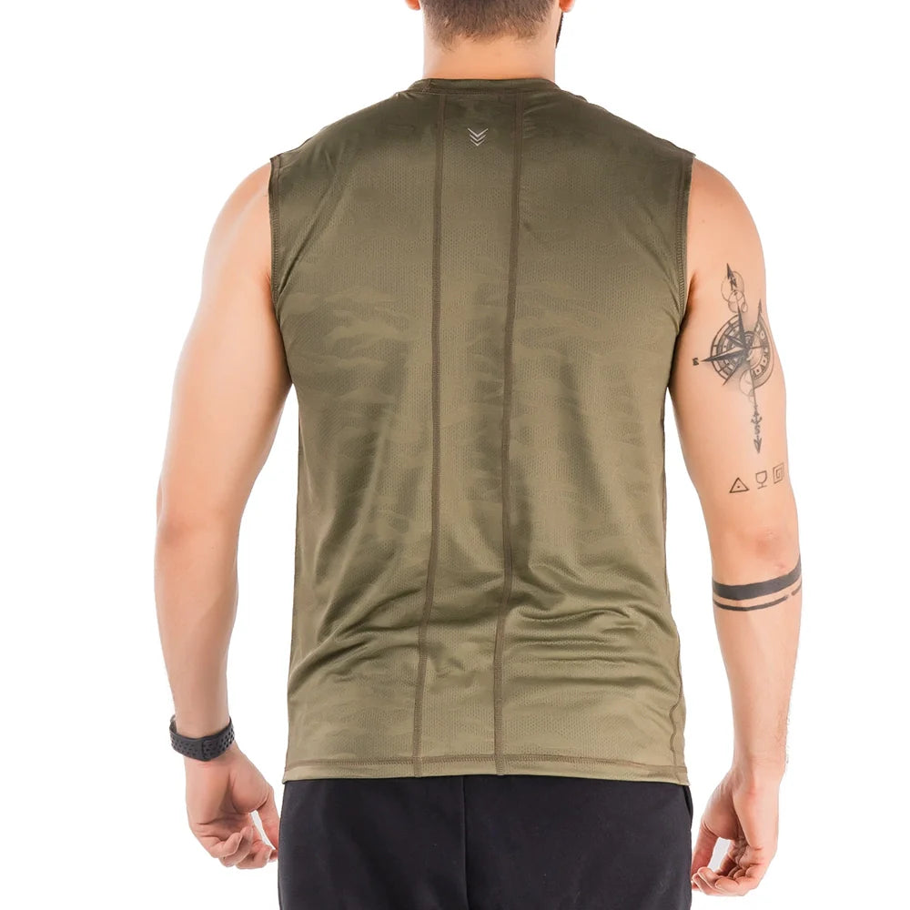 CAMISILLA FLEX FURY-VERDE MILITAR