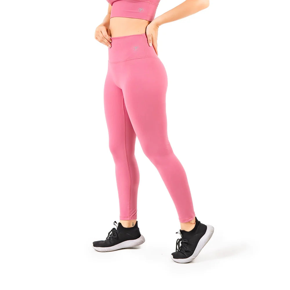 LEGGINS UNICOLOR VIBRANT - ROSA CREPE