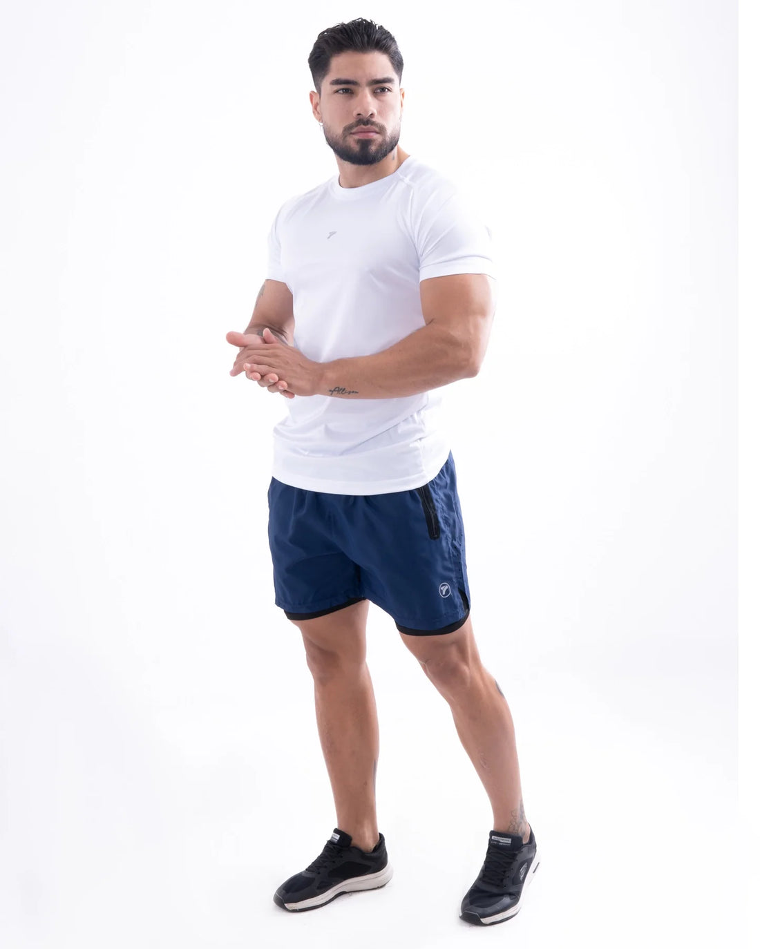 PANTALONETA TRACK - AZUL TURQUI -12