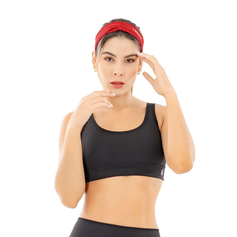 SWEATBAND TENFIT - ROJO DISEÑO 4