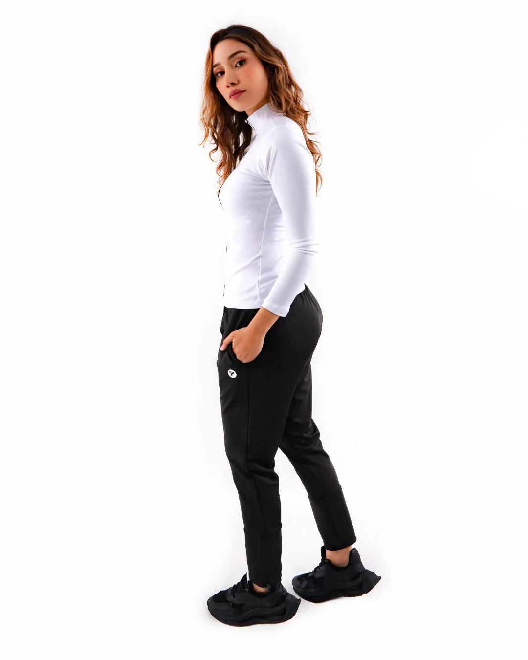 BUZO ROLLING PRO DAMA - BLANCO