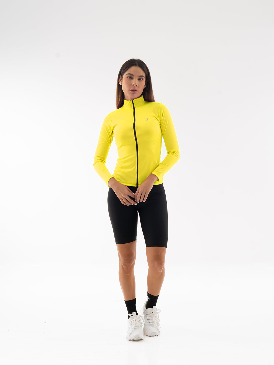 BUZO ROLLING PRO DAMA - AMARILLO NEON