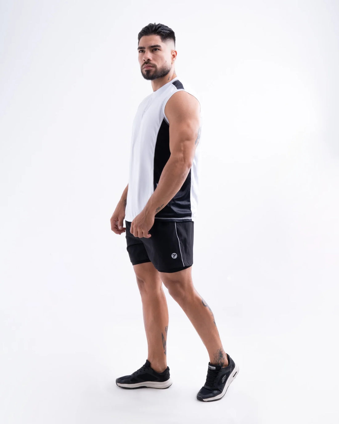 CAMISILLA DUO DRIFIT-BLANCO - NEGRO
