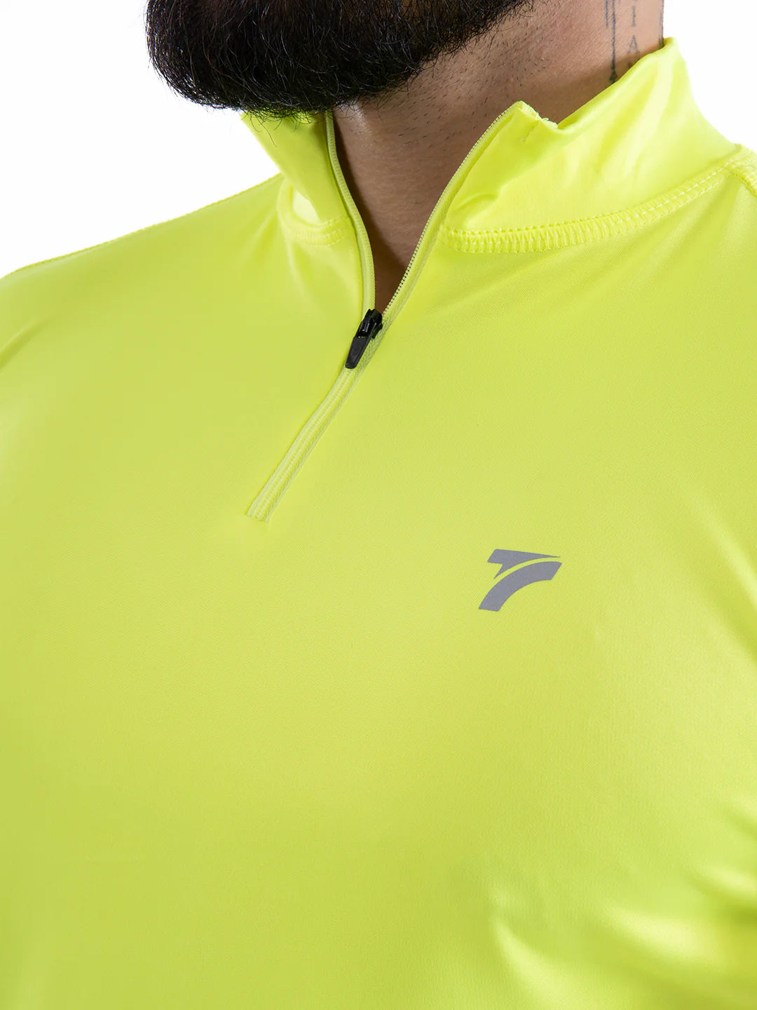 CAMISETA ROLLING MANGA CORTA HOMBRE - AMARILLO NEON