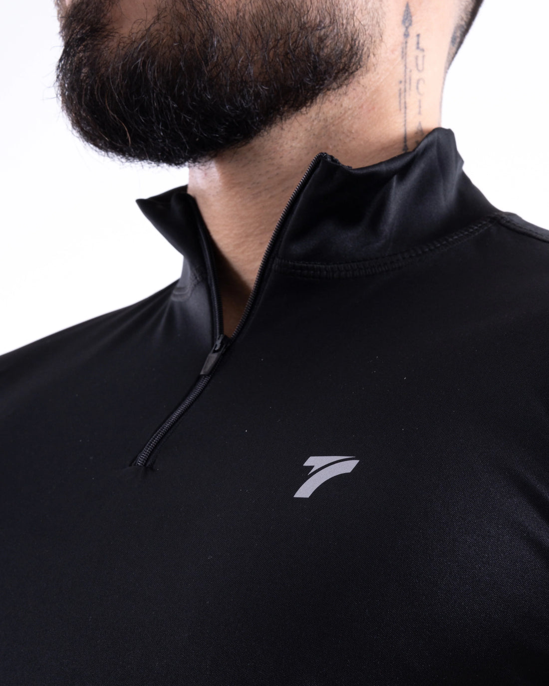 CAMISETA ROLLING MANGA CORTA HOMBRE - NEGRO