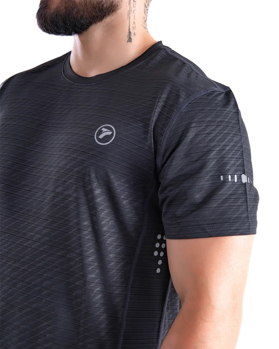 CAMISETA QUICK DRY - GRIS OSCURO
