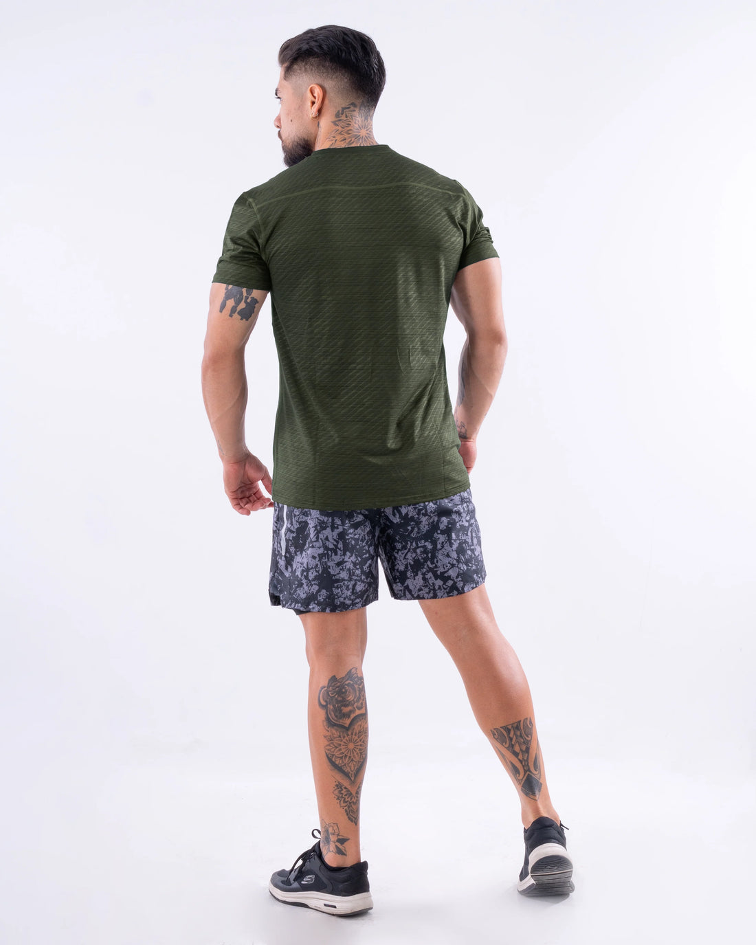 CAMISETA QUICK DRY - VERDE MILITAR