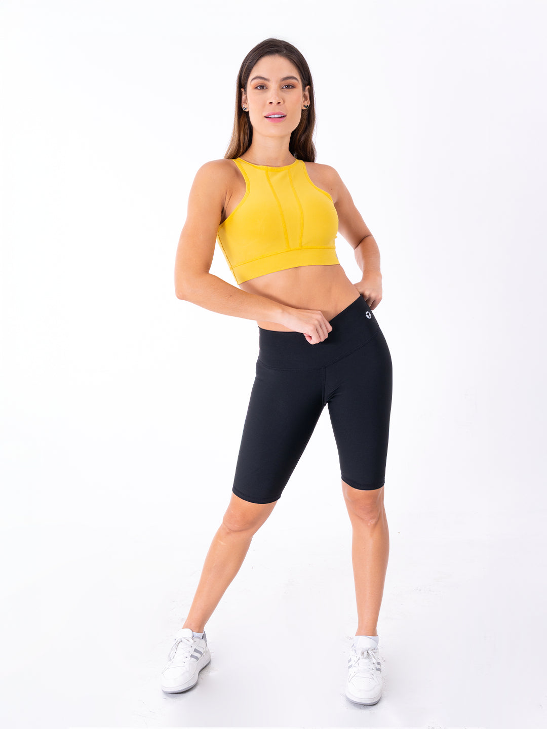 TOP STYLISH UNICOLOR - MOSTAZA