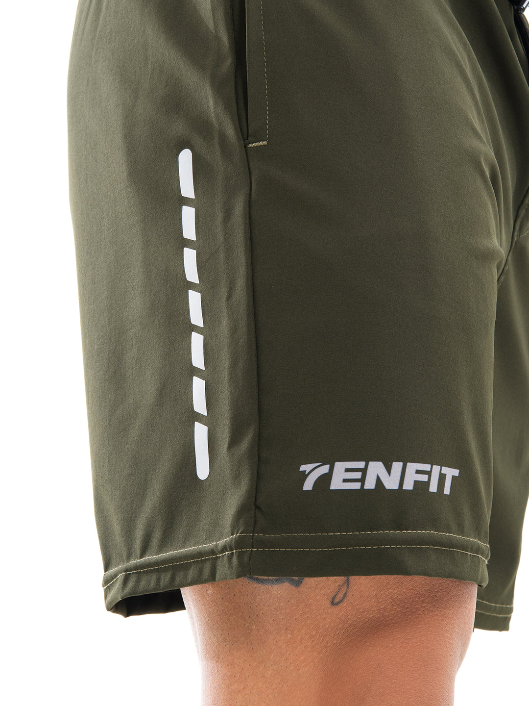 PANTALONETA NITROFIT M5 - VERDE MILITAR