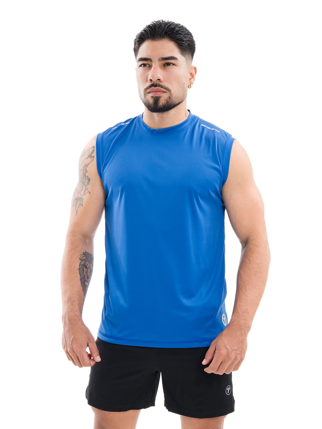 ASTRO SIN MANGAS ASTRO UNICOLOR - AZUL REY
