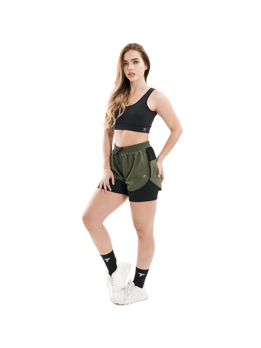 SHORT MOVING - VERDE MILITAR
