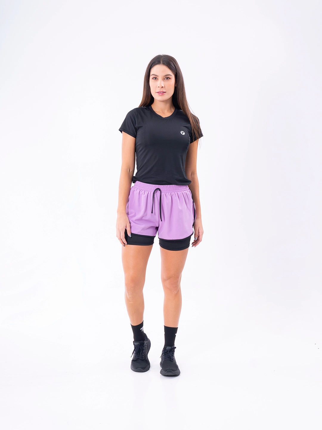 SHORT MOVING - LILA OSCURO