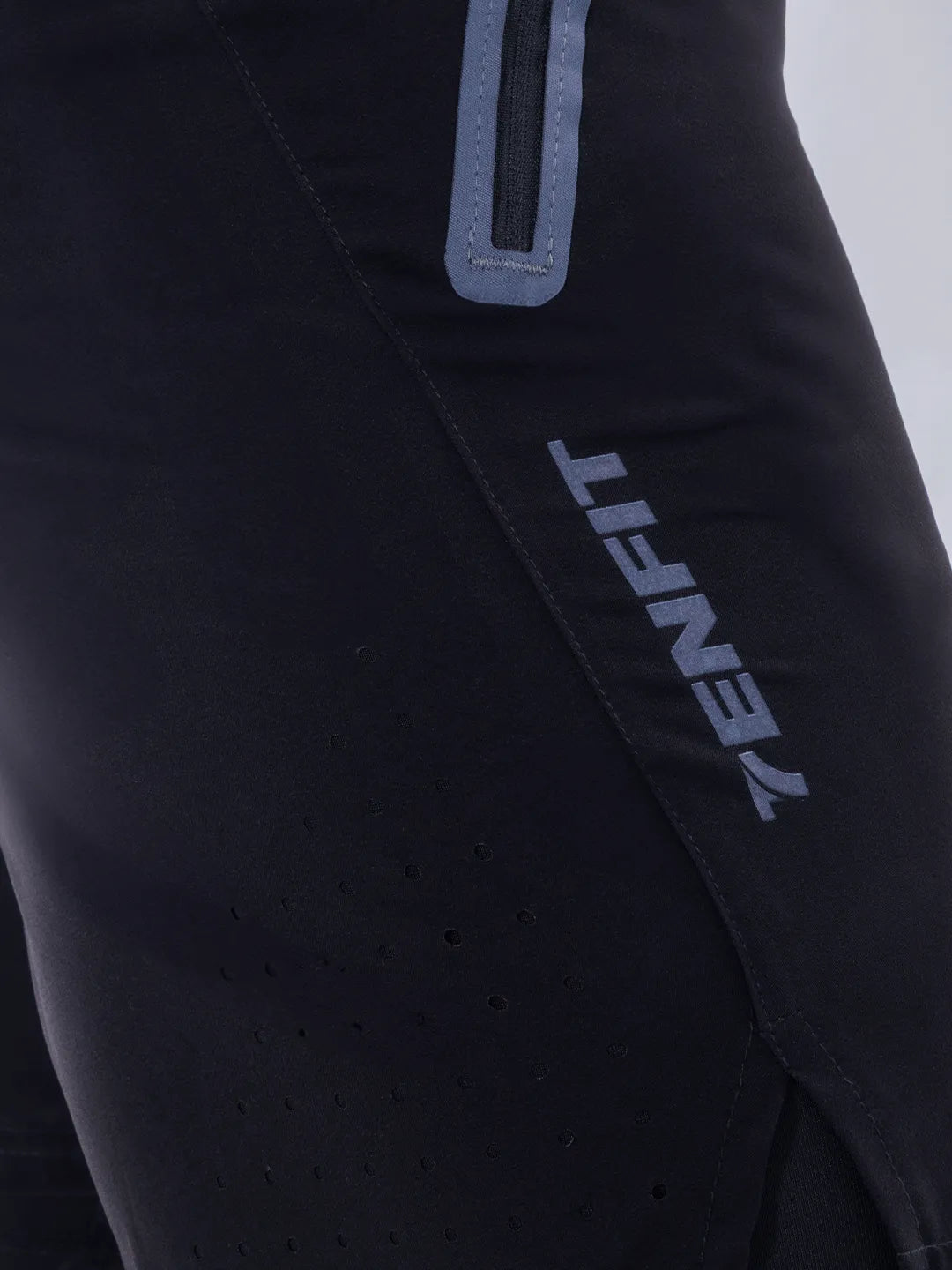 PANTALOENTA TRACK PLUS SIZE - NEGRO