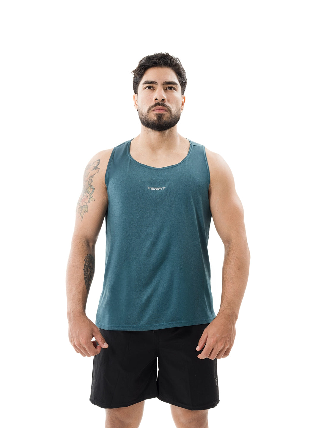 CAMISILLA VELOCITY - VERDE JADE JASPE