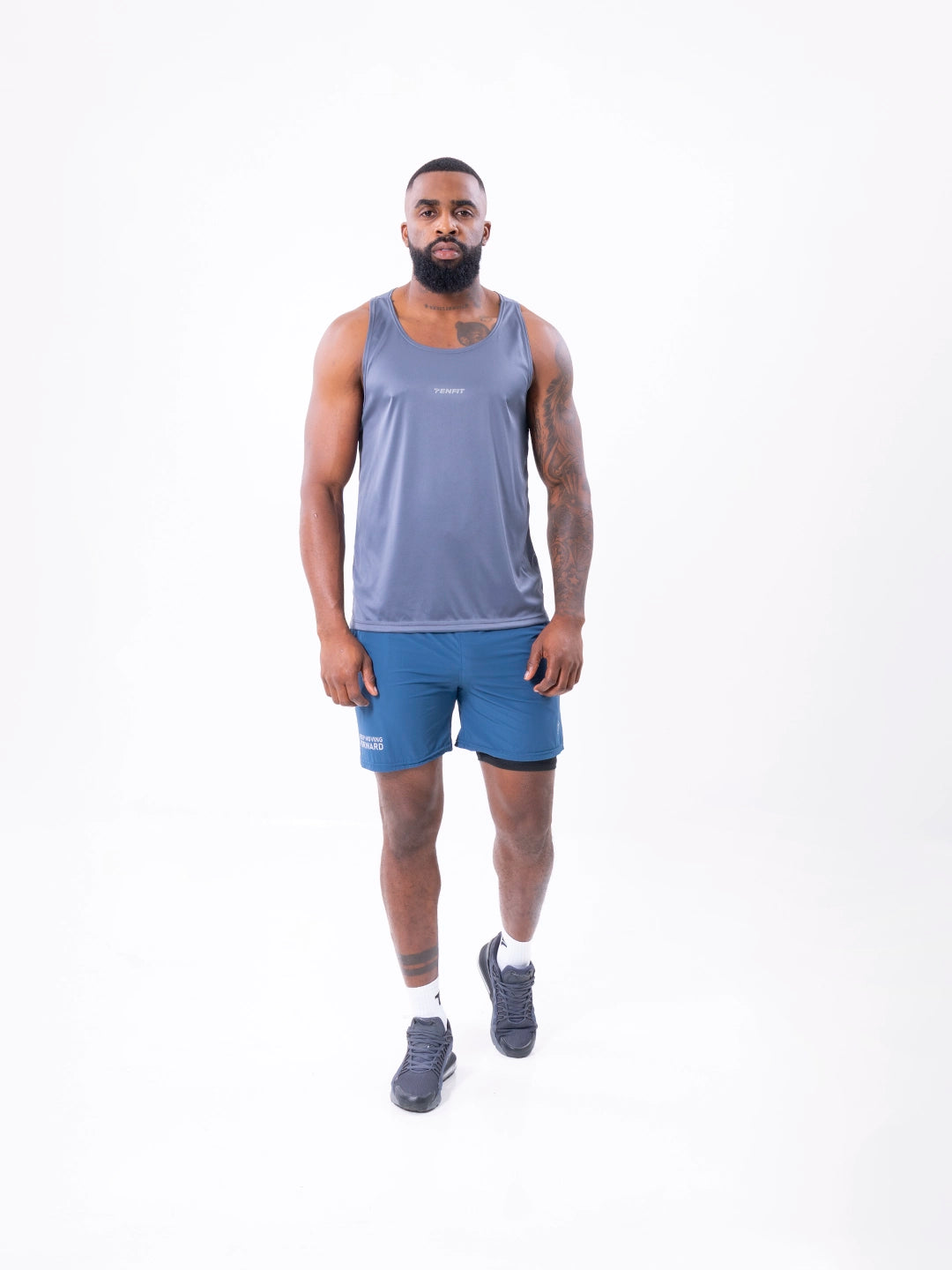 CAMISILLA VELOCITY - GRIS OSCURO