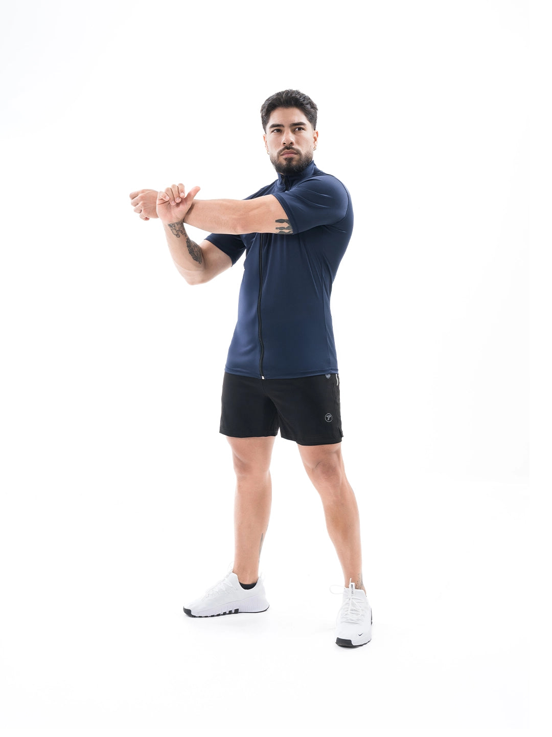 CAMISETA ROLLING PRO HOMBRE -  AZUL TURQUI