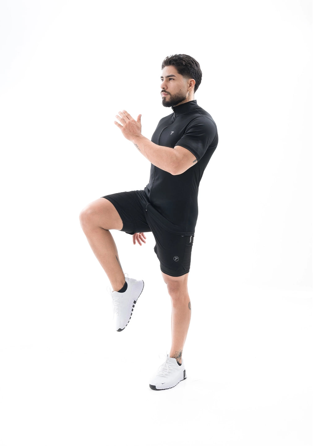 CAMISETA ROLLING PRO HOMBRE -NEGRO