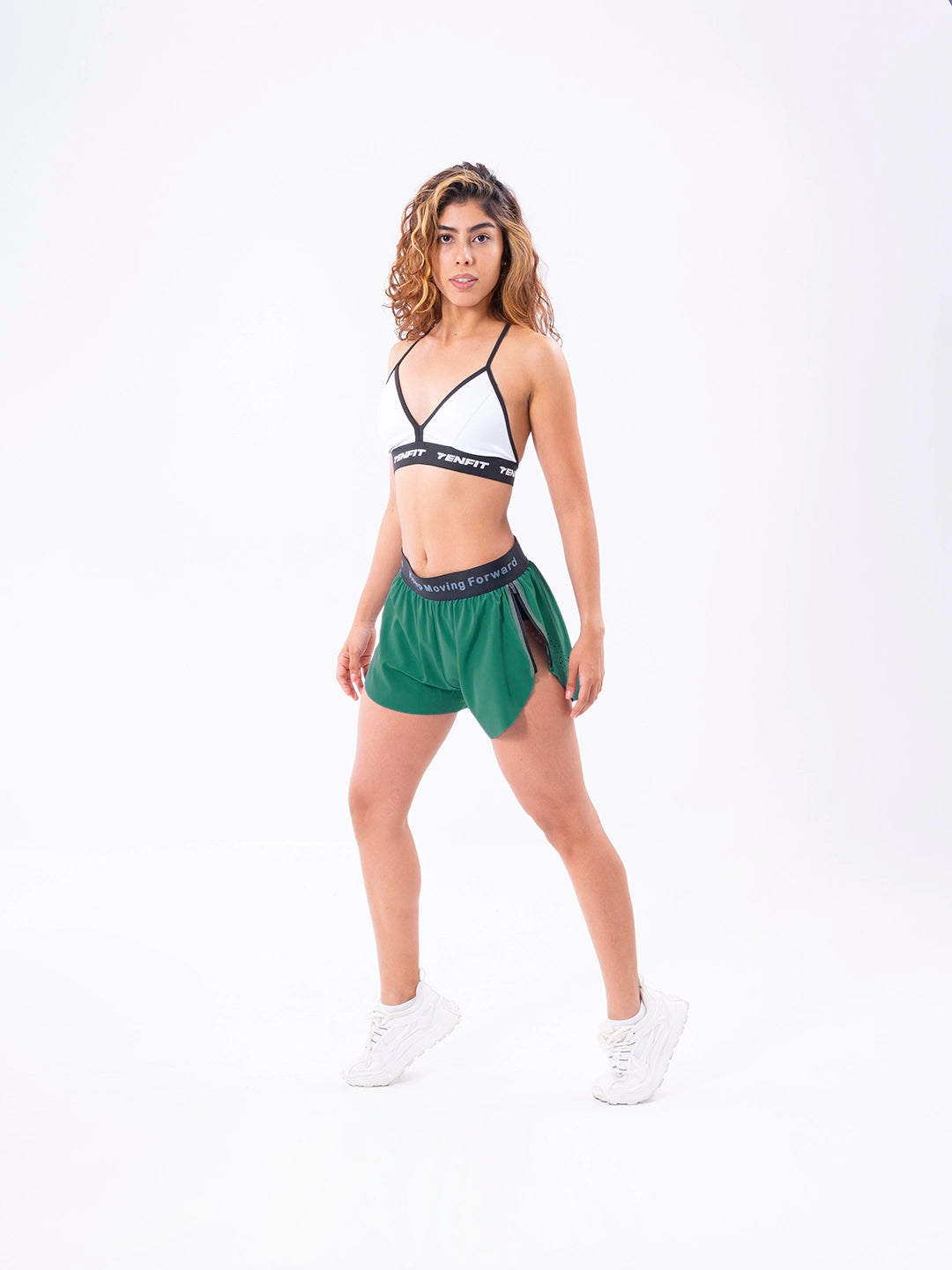 SHORT POWER RUN - VERDE ESMERALDA