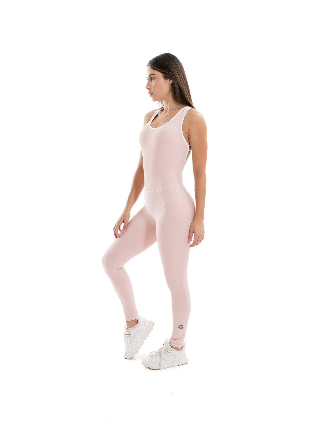 ENTERIZO WINTER -  ROSA CREPE CLARO