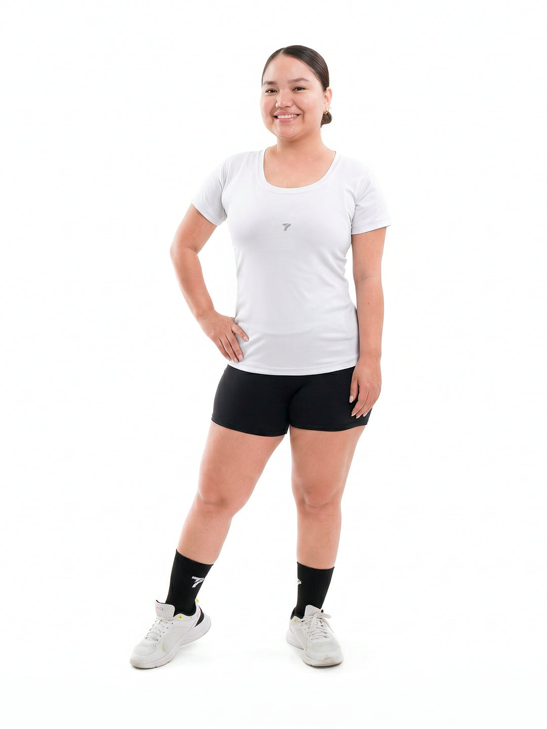 BLUSA EVOLUTION PLUS SIZE - BLANCO