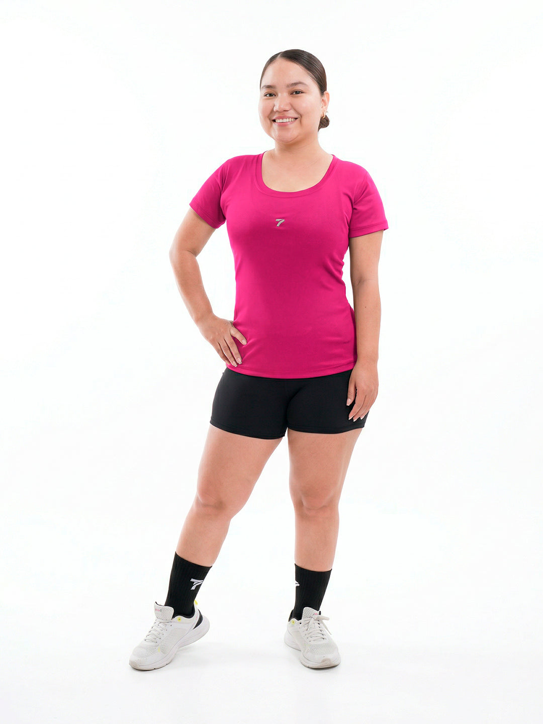 BLUSA EVOLUTION PLUS SIZE - MAGENTA LUMINOSO