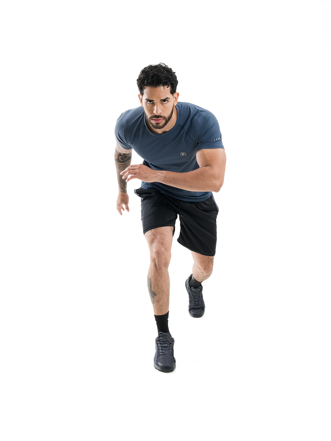 CAMISETA DRYCORE - AZUL INDIGO