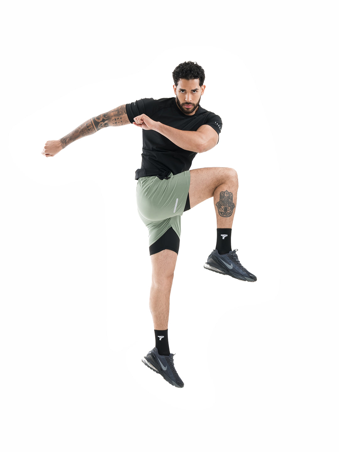 CAMISETA DRYCORE - NEGRO