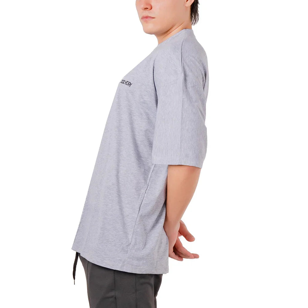 OVERSIZE TUPAC BASIC - GRIS JASPE MEDIO