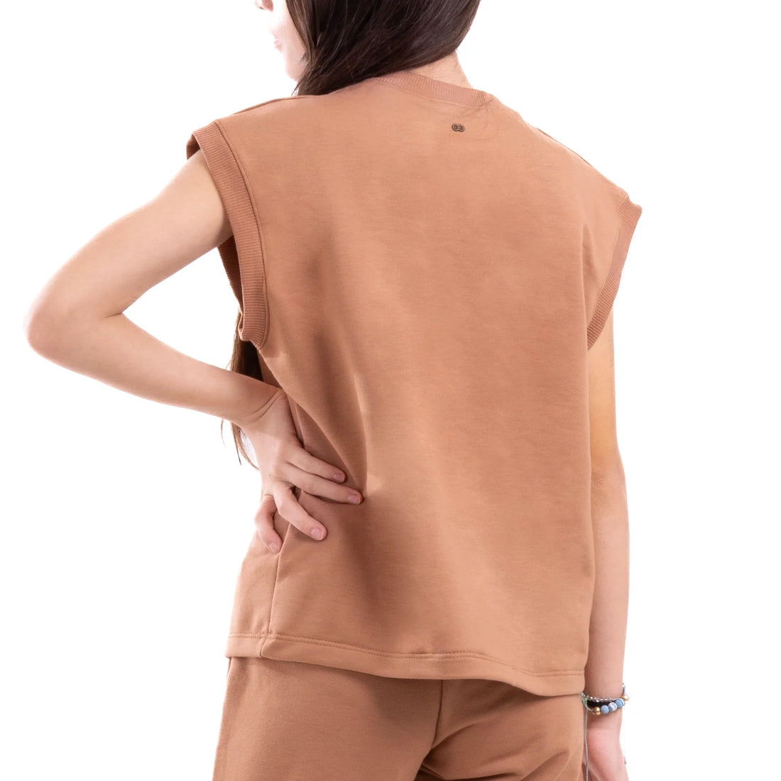 CAMISETA OVERSIZE CHARLIE - CAFE CASTAÑO