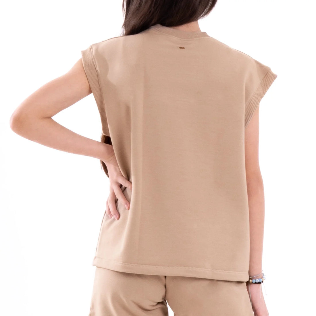 CAMISETA OVERSIZE CHARLIE - CAQUI