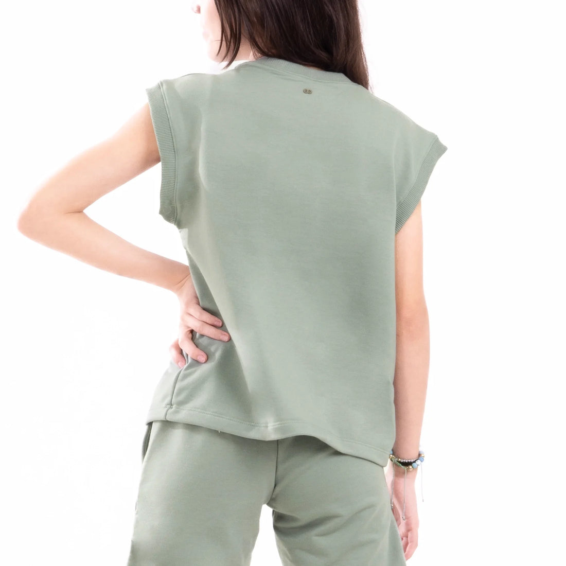 CAMISETA OVERSIZE CHARLIE - VERDE OLIVA CLARO